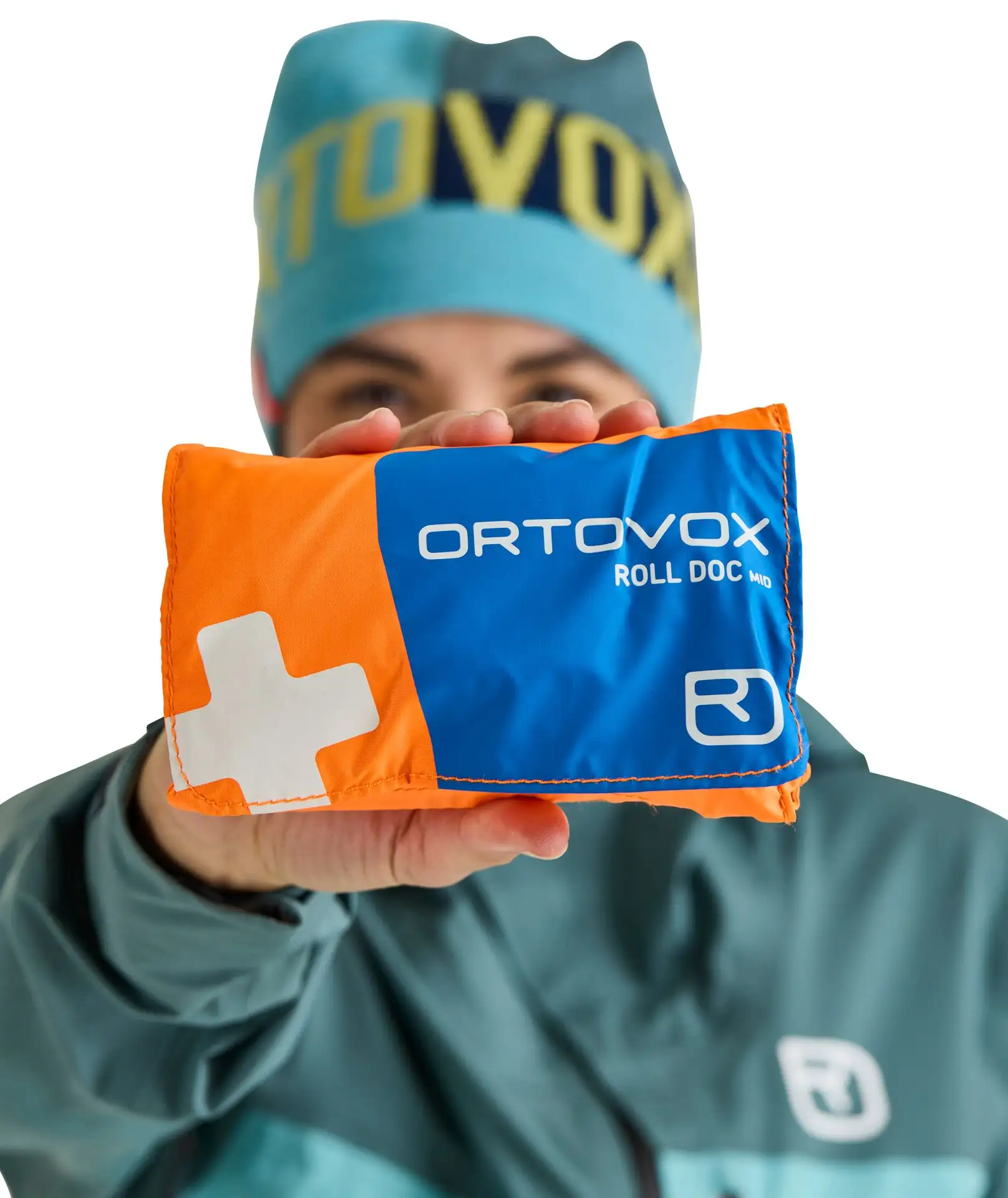 Ortovox Trousse de premiers soins First Aid Roll Doc Mid Shocking Orange
