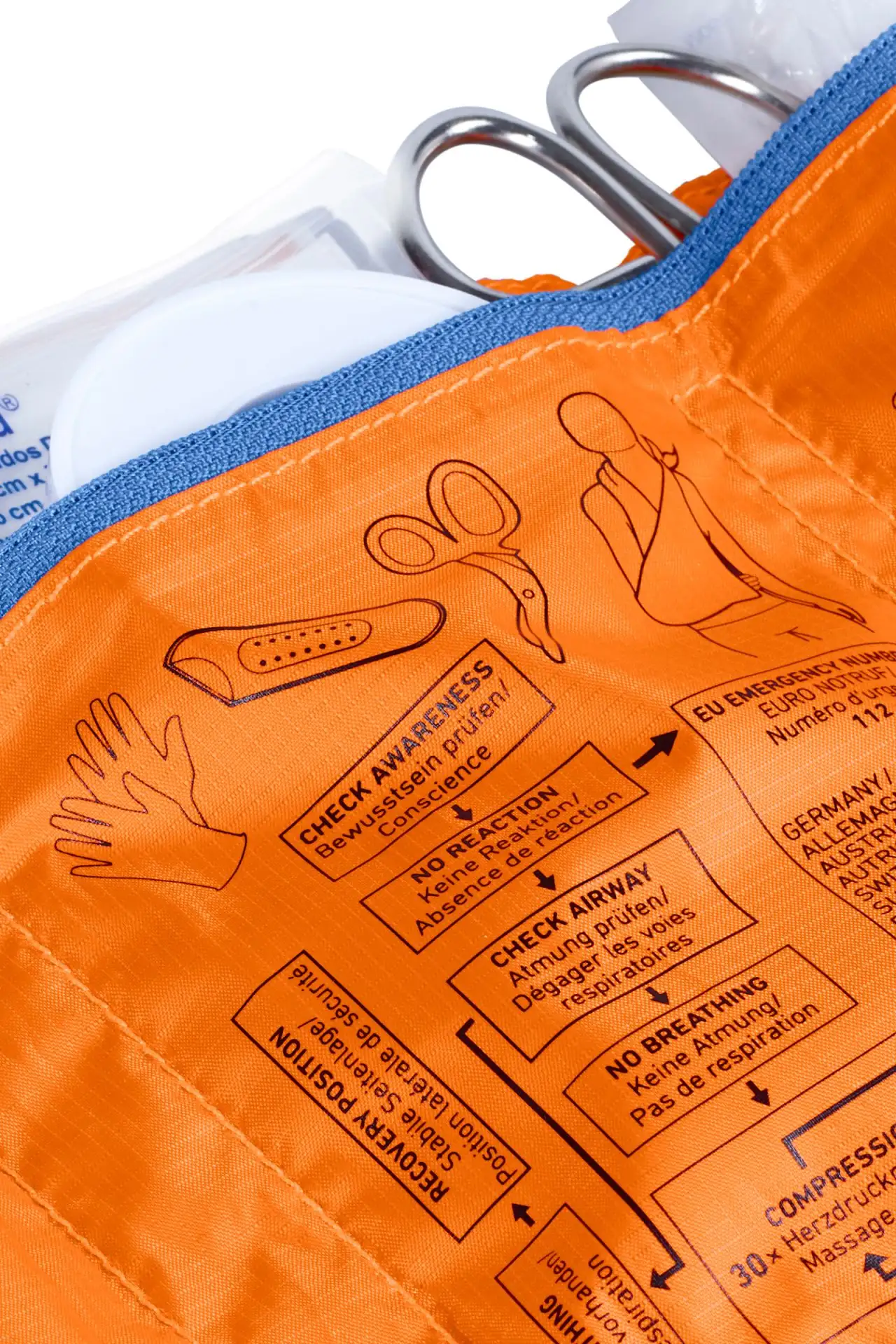 Ortovox Trousse de premiers soins First Aid Roll Doc Mid Shocking Orange