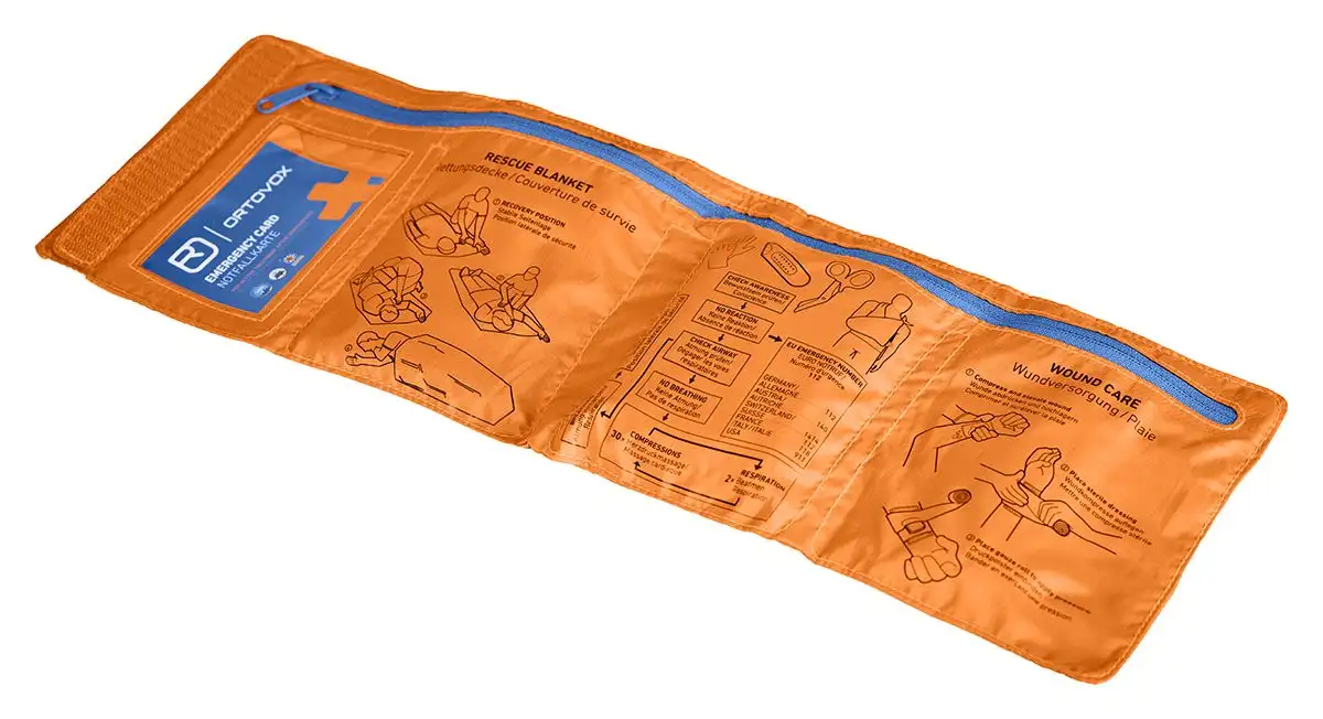 Ortovox Trousse de premiers soins First Aid Roll Doc Mid Shocking Orange