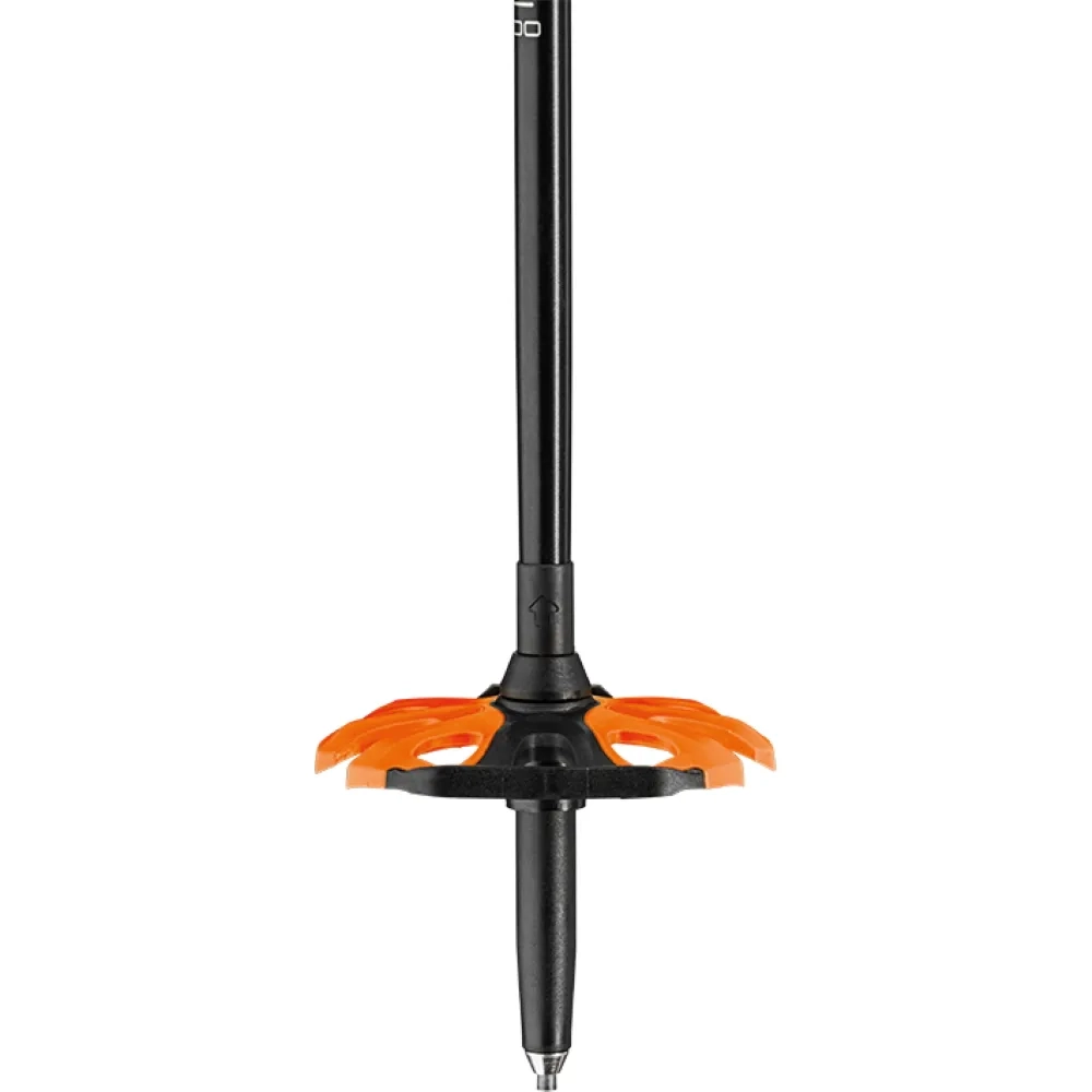 Leki Bâtons de marche Helicon Lite Anthracite/Neon Orange 110-145 cm