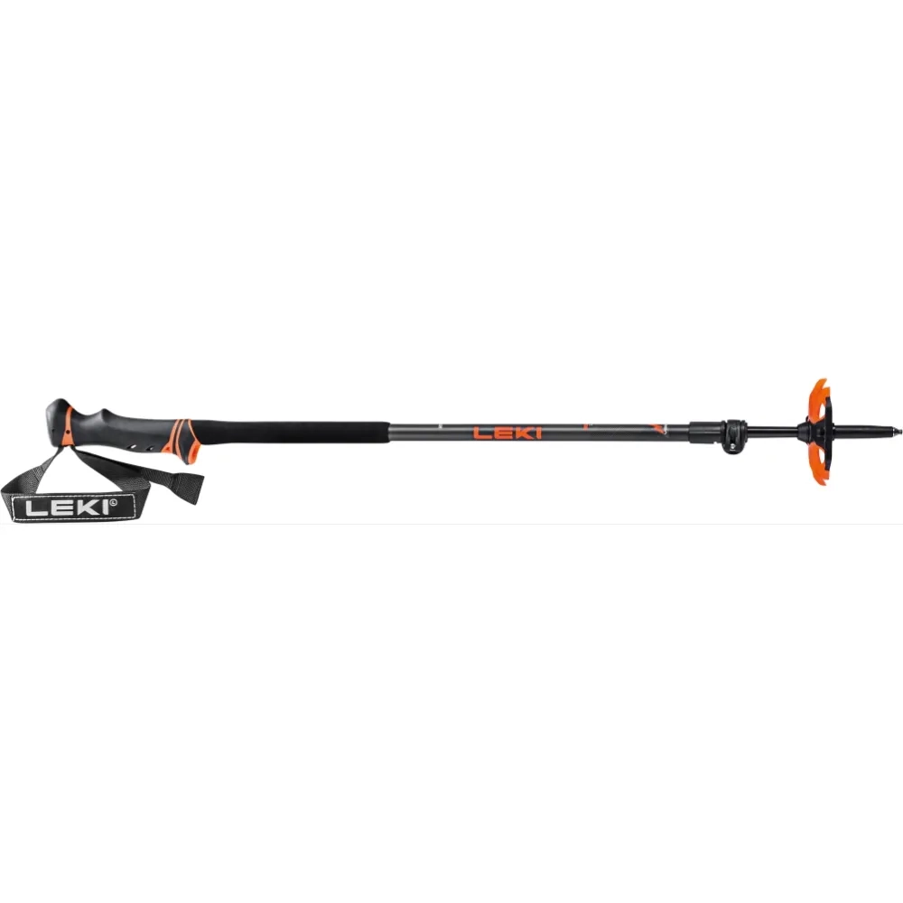 Leki Bâtons de marche Helicon Lite Anthracite/Neon Orange 110-145 cm