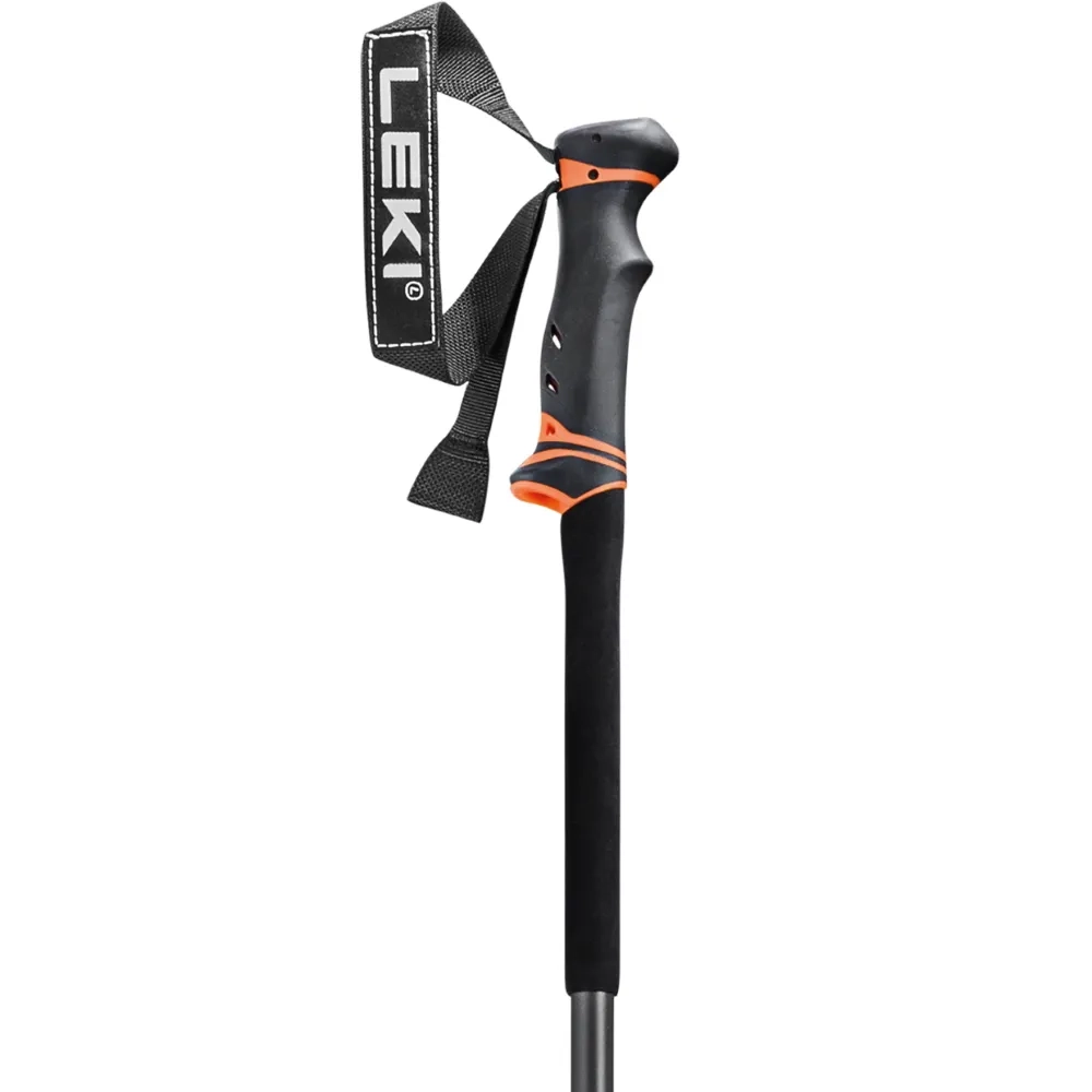 Leki Bâtons de marche Helicon Lite Anthracite/Neon Orange 110-145 cm