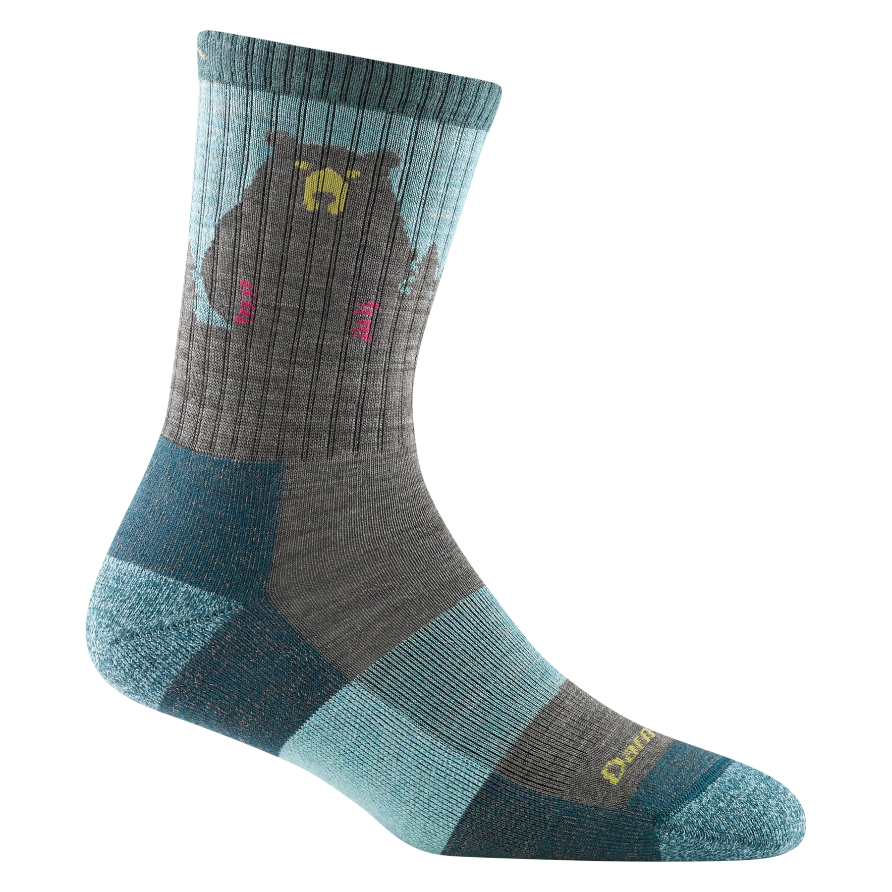 Darn Tough Chaussettes Bear Town Micro Crew Lightweight with Cushion - Femme