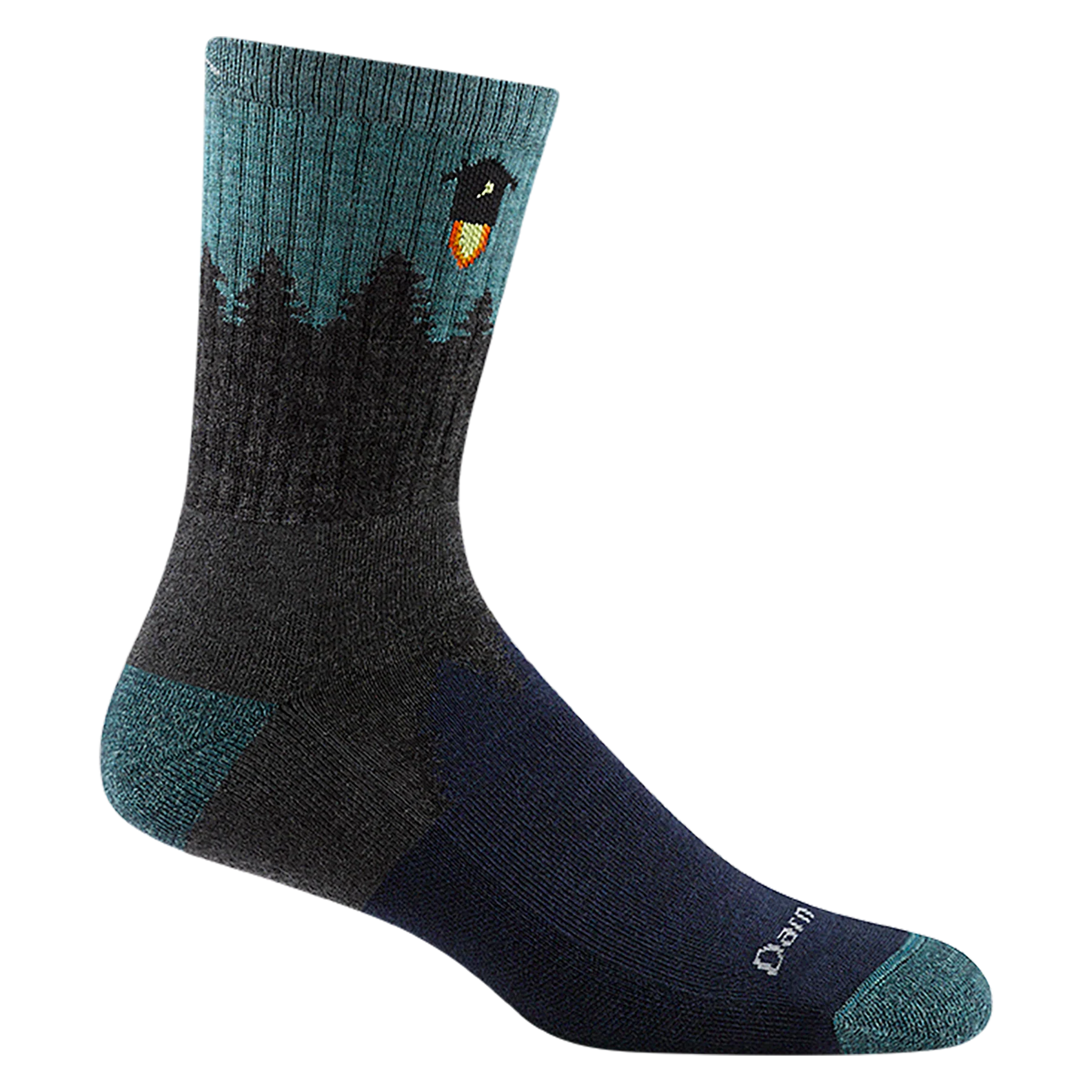 Darn Tough Chaussettes Men's Number 2 Micro Crew Midweight Hiking Socks