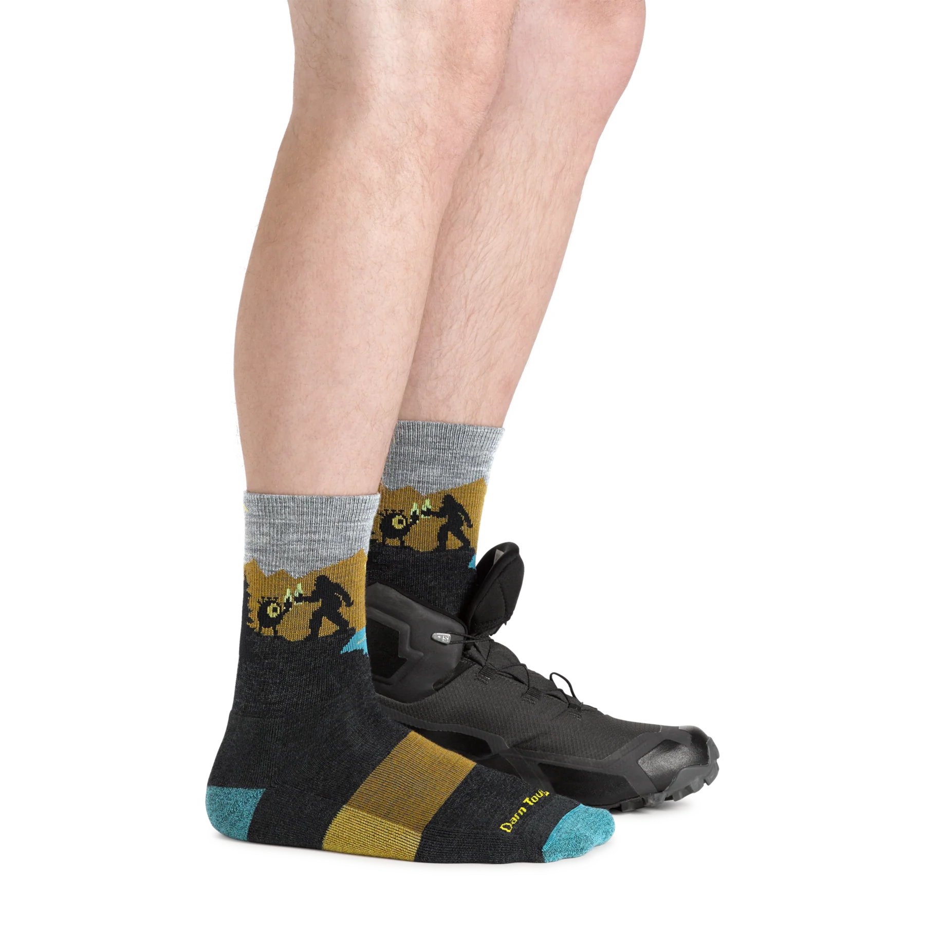 Darn Tough Chaussettes Men's Close Encounters Micro Crew Midweight Hiking Socks