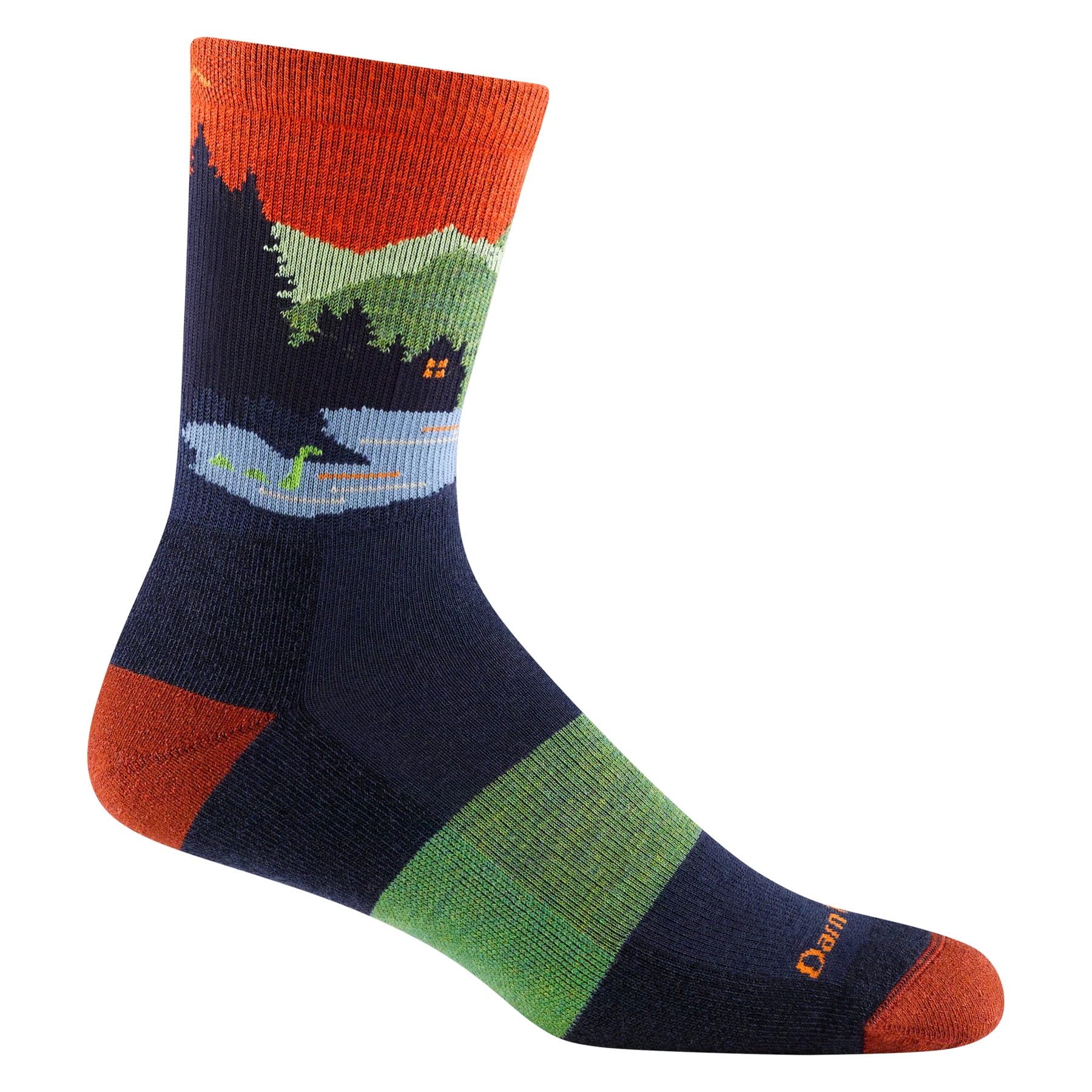 Darn Tough Chaussettes Men's Close Encounters Micro Crew Midweight Hiking Socks