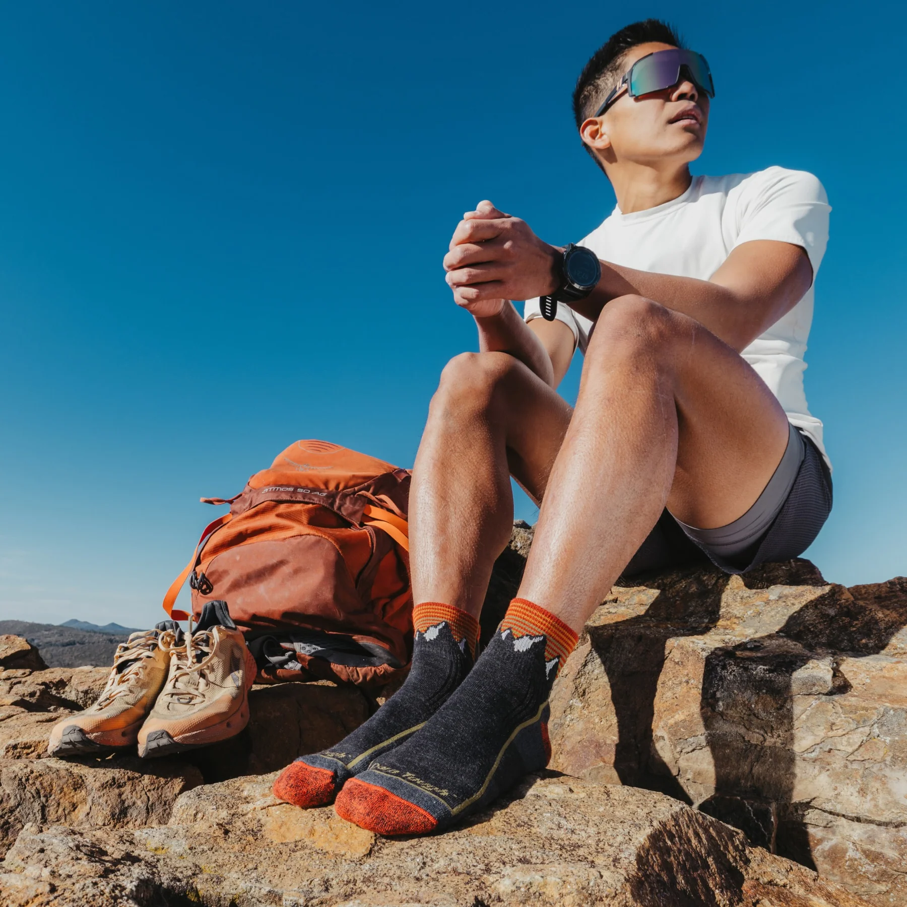 Darn Tough Chaussettes Hiker 1/4 1959 pour hommes