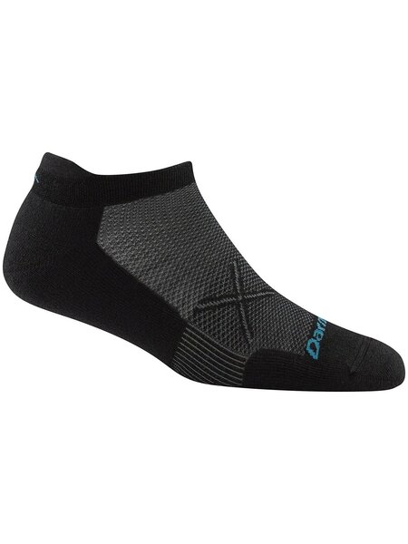Darn Tough Chaussettes Vertex No Show Tab - Homme Black/Gray XL