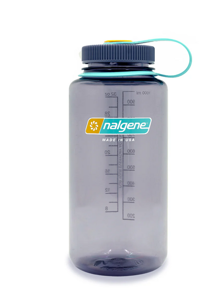 Nalgene Bouteille à grand goulot 32 Oz Wide mouth Aubergine