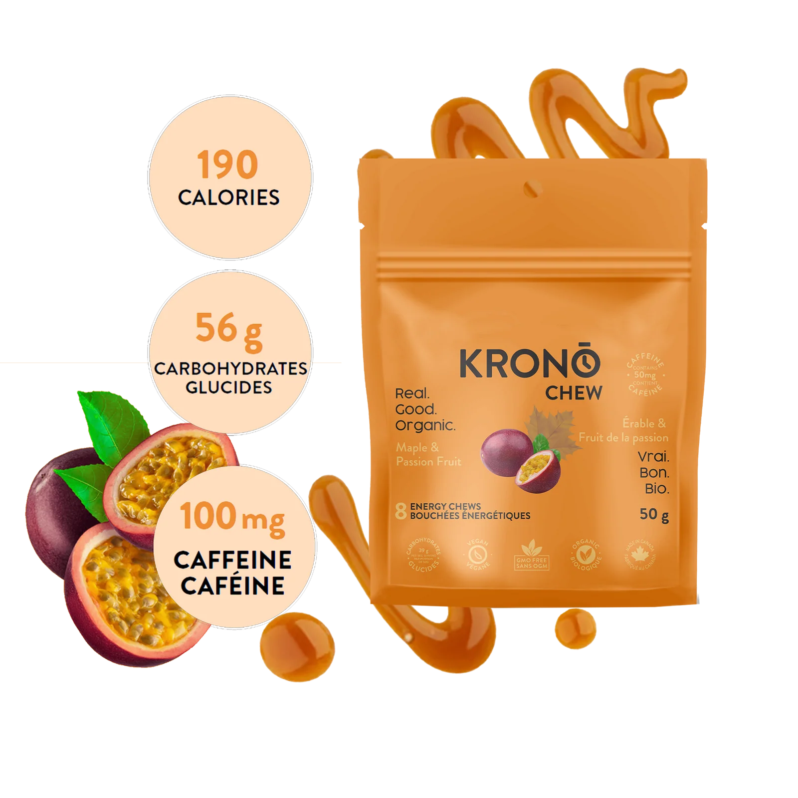 Krono Bouchées énergitiques Krono Chew