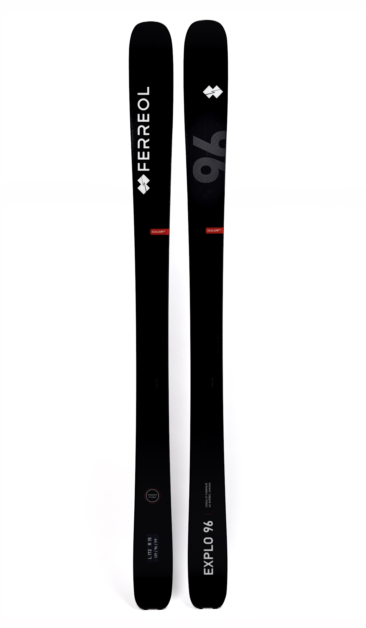 Ferreol Skis de randonnée alpine Explo 96
