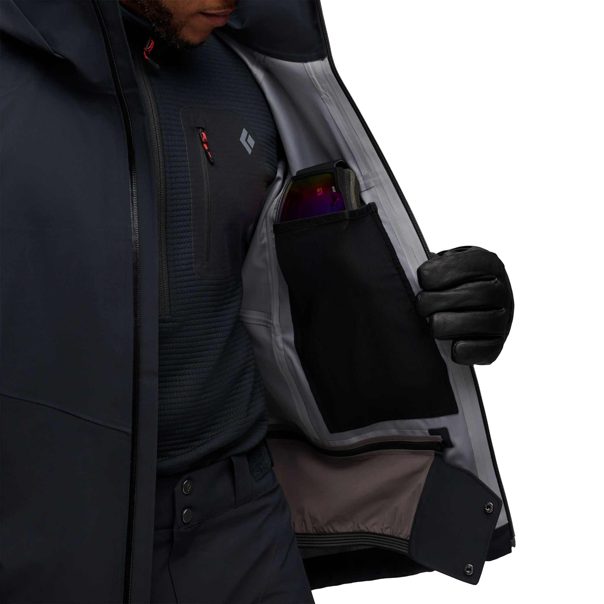 Black Diamond Manteau Recon Strech Shell M - Homme
