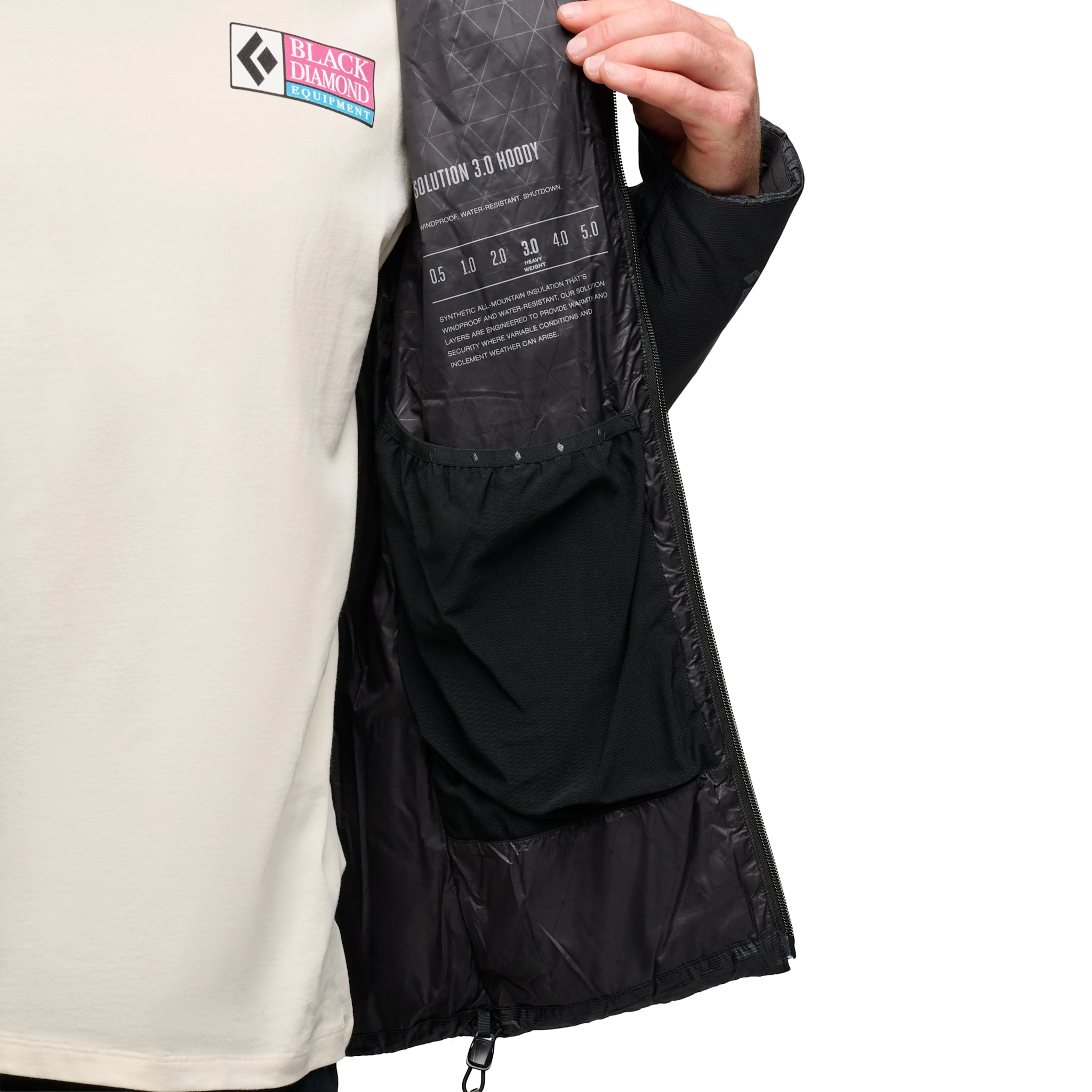 Black Diamond Manteau Solution 3.0 Hoody - Homme