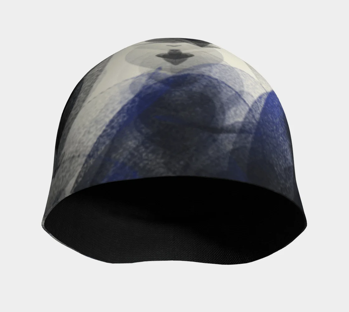 Lalita's Art Shop Tuque Blue Feathers - Femme