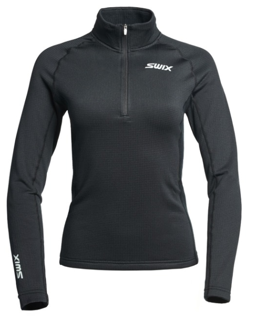 Swix Chandail Tista Grid Women's Half-Zip Midlayer Top - Femme