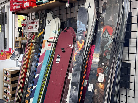 Boutique de ski hors-piste