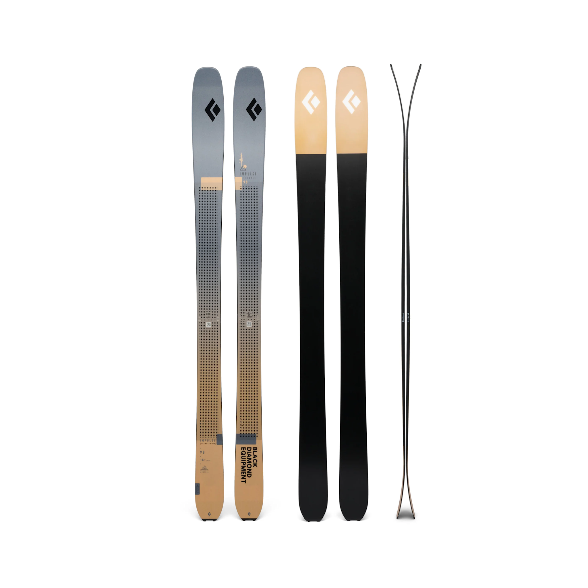 Black Diamond Skis de randonnée alpine Impulse TI 98 - Homme