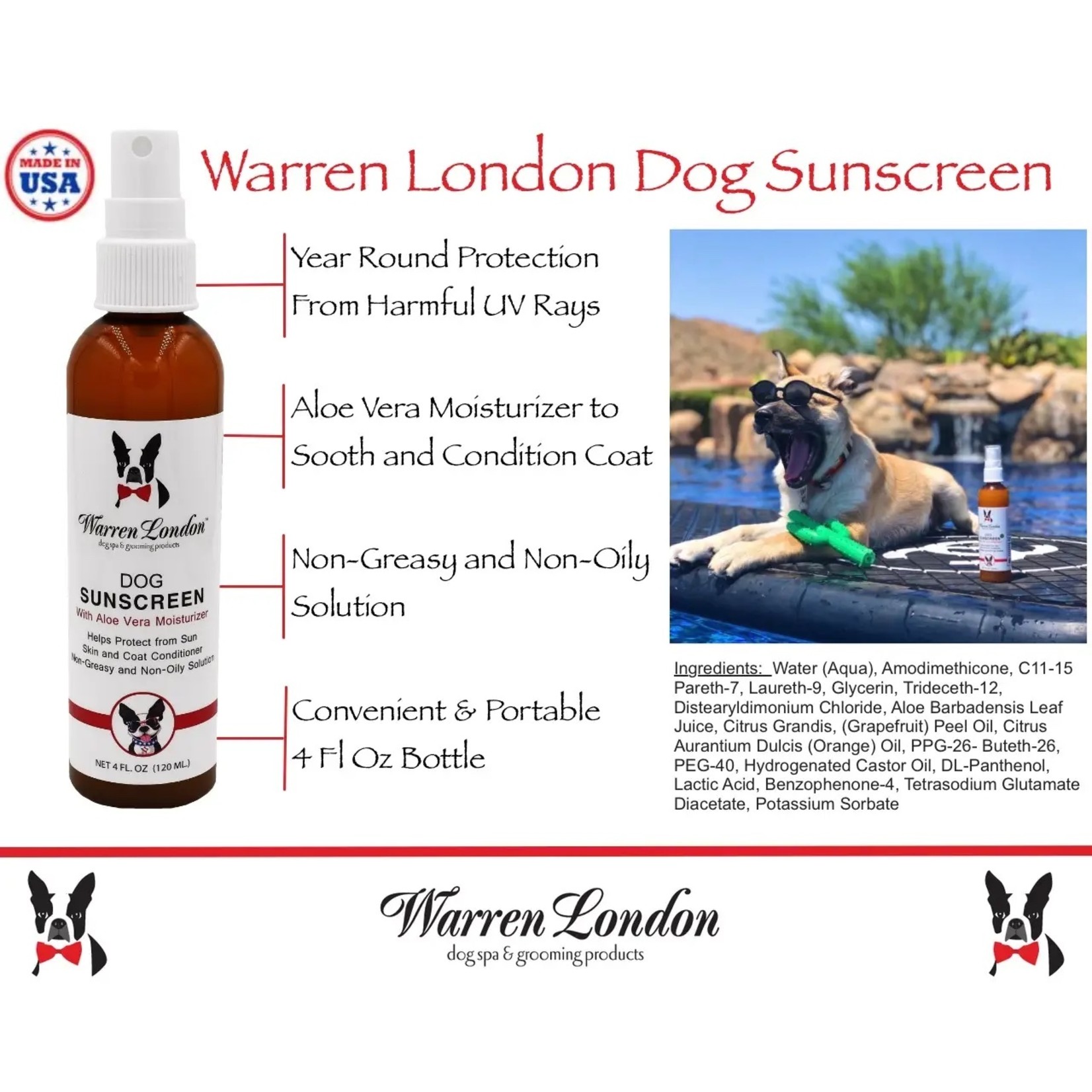 dogs and sunscreen