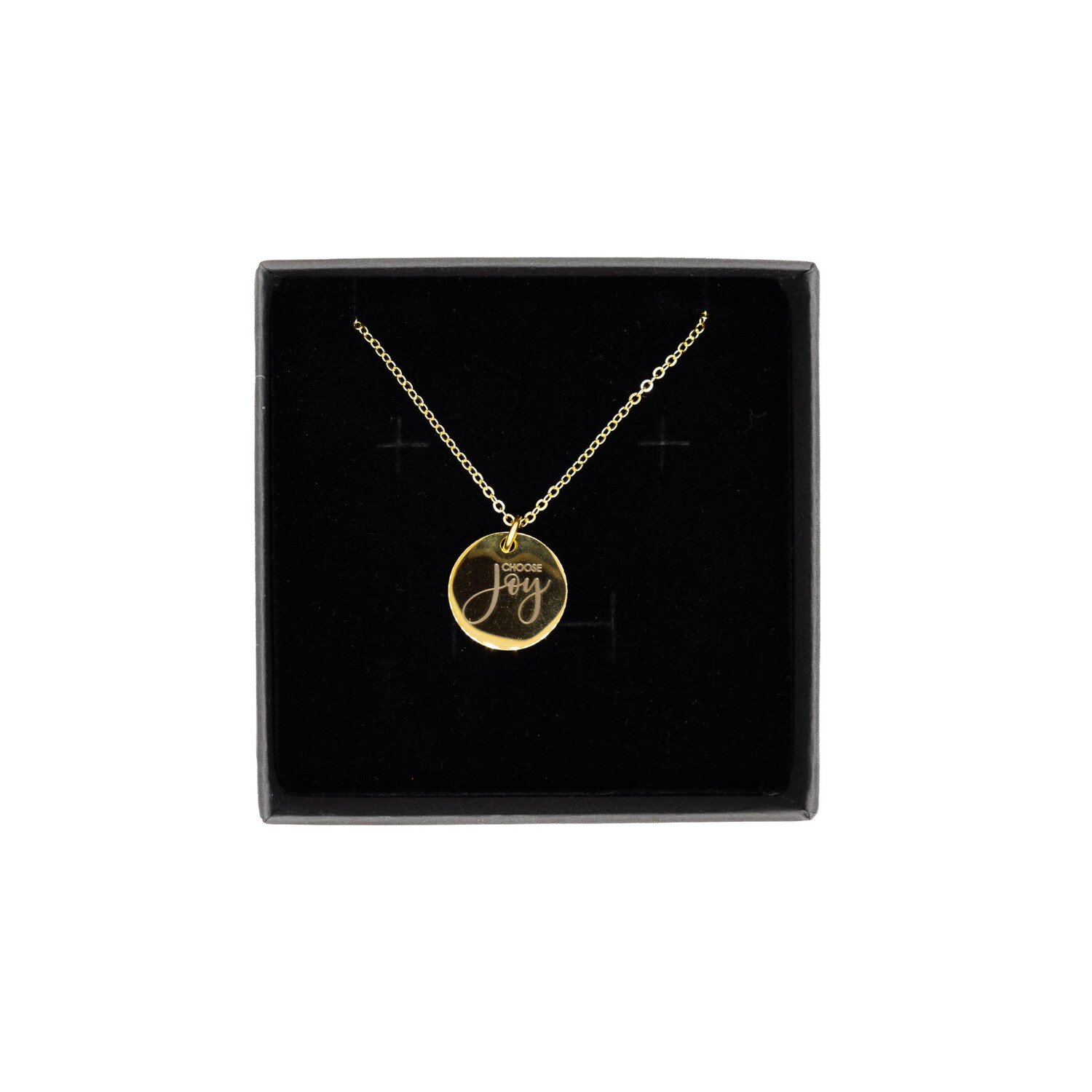 Choose Joy Gold Necklace The Joy Store