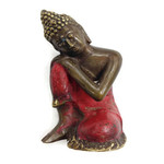 Bronze Buddha Red