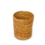 Hand Woven Ata Basket #51 Round Pencil Cup