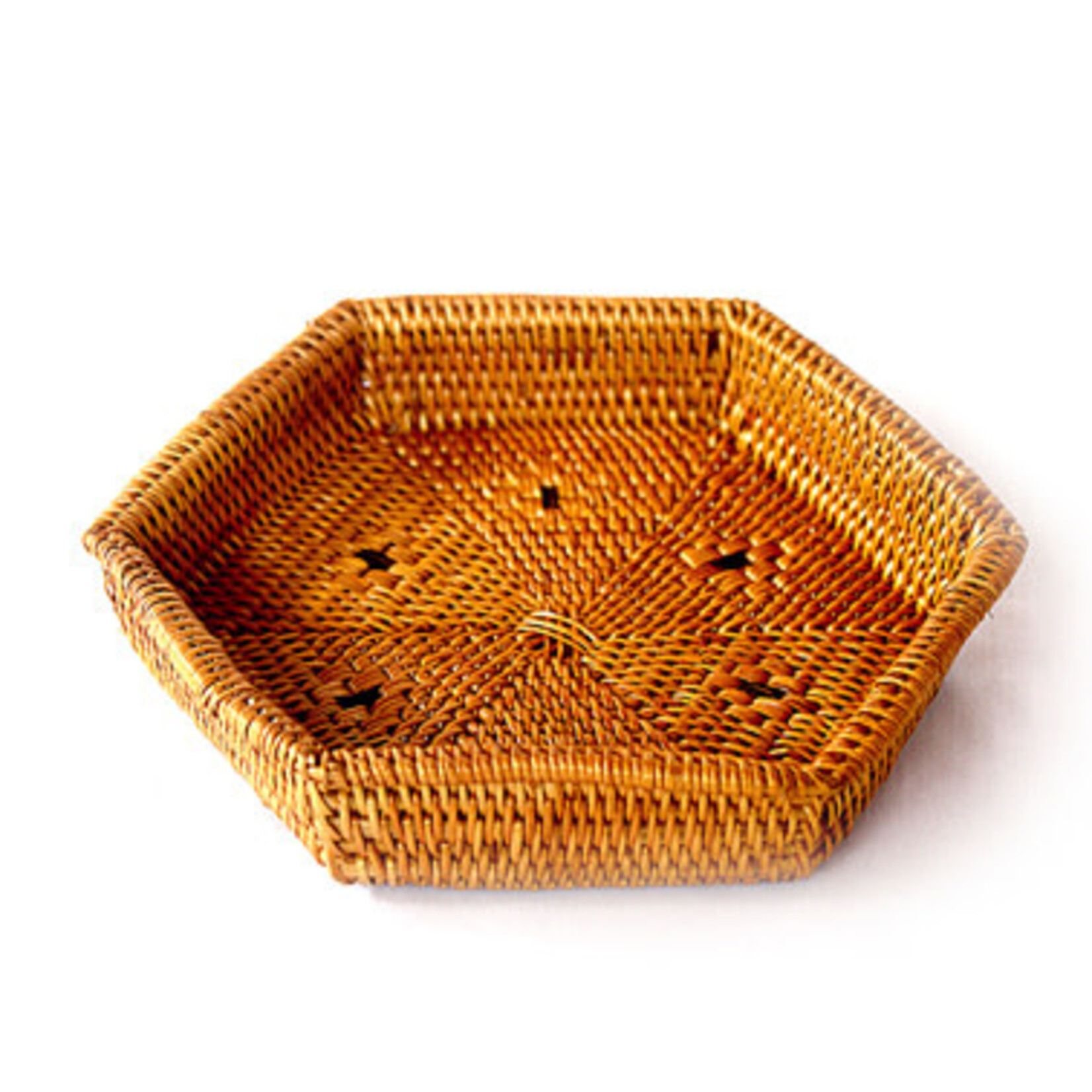 Hand Woven Ata Hexagon Dish