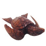 Hand Carved Monkeypod Turtle, 25cm