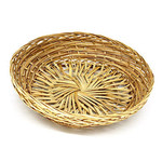 Woven Palm Frond Lunch Basket Medium