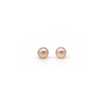 4mm Pink Pearl Stud Earring