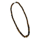 18" Tiger Eye Gemstone Necklace