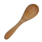 Hand Carved Rice Spoon Fruitwood