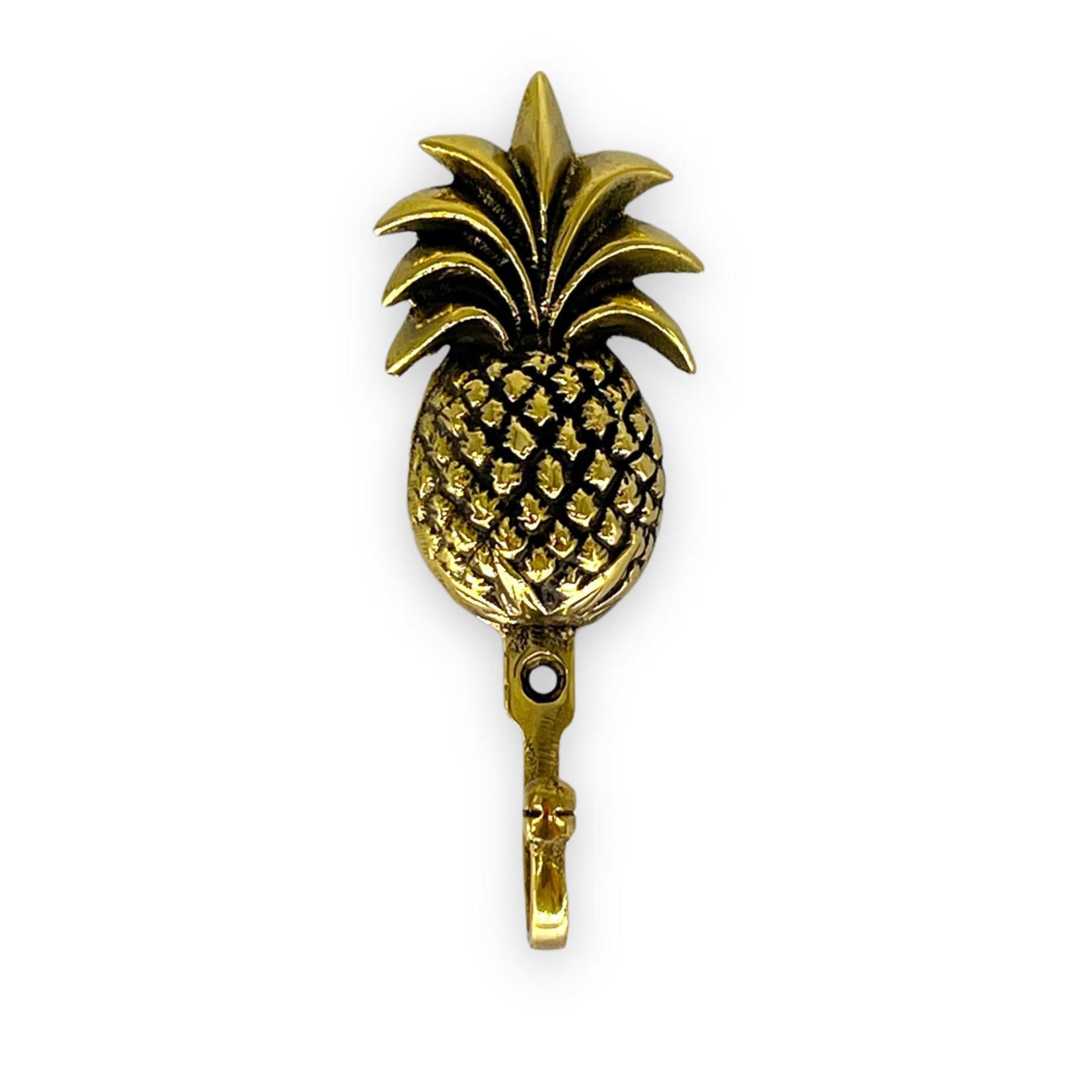Brass Pineapple Hook Gold