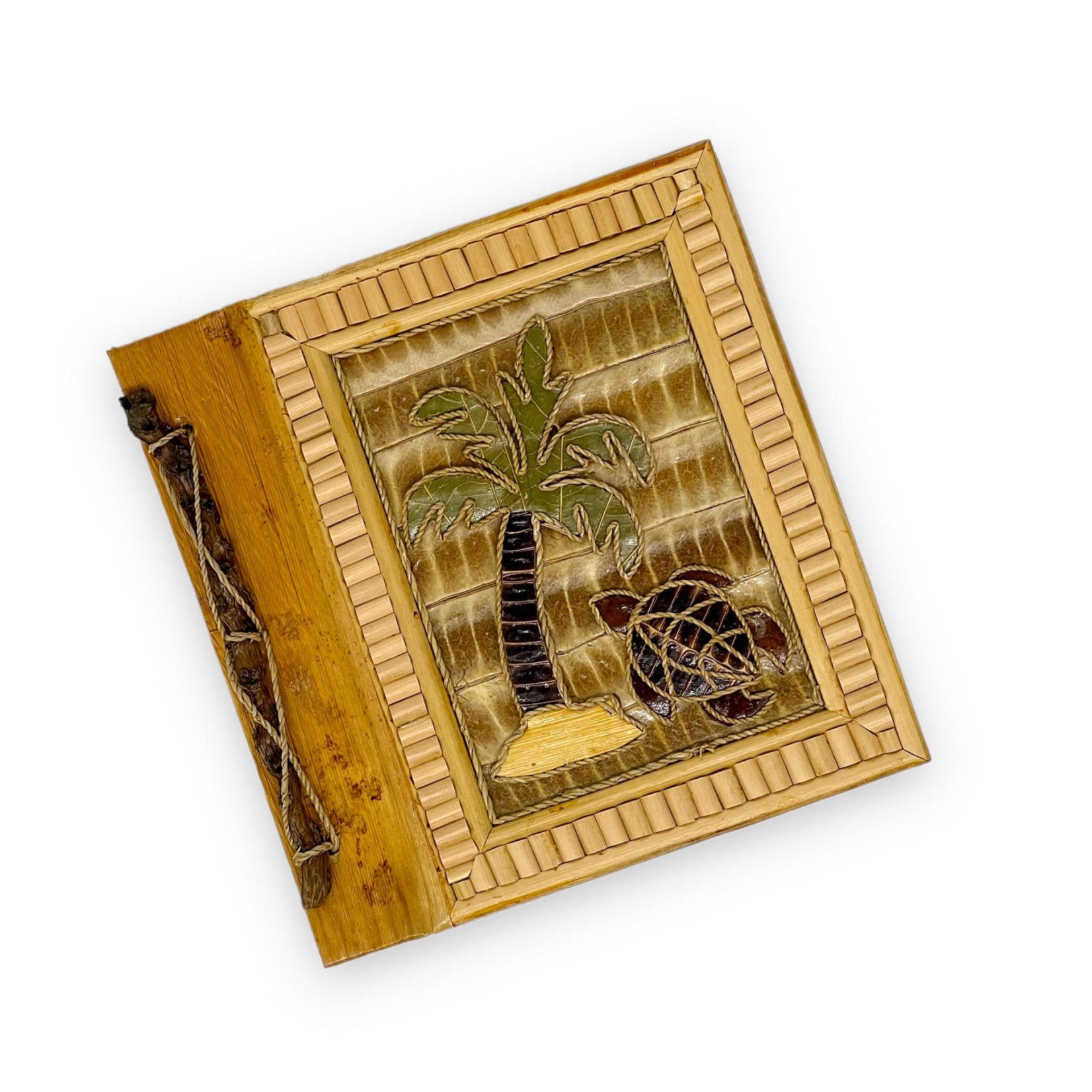 Small Album Bamboo Turtle & Palm