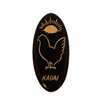 Hand Carved Magnet, Pack of 10 Kauai Chicken