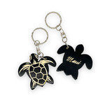 Hand Carved Turtle Keychains, Pack of 10 Maui