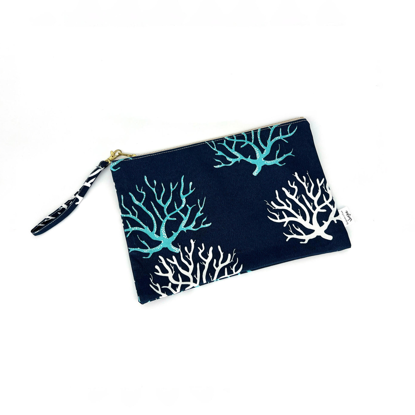 Junjee Handmade Clutch Bag Navy