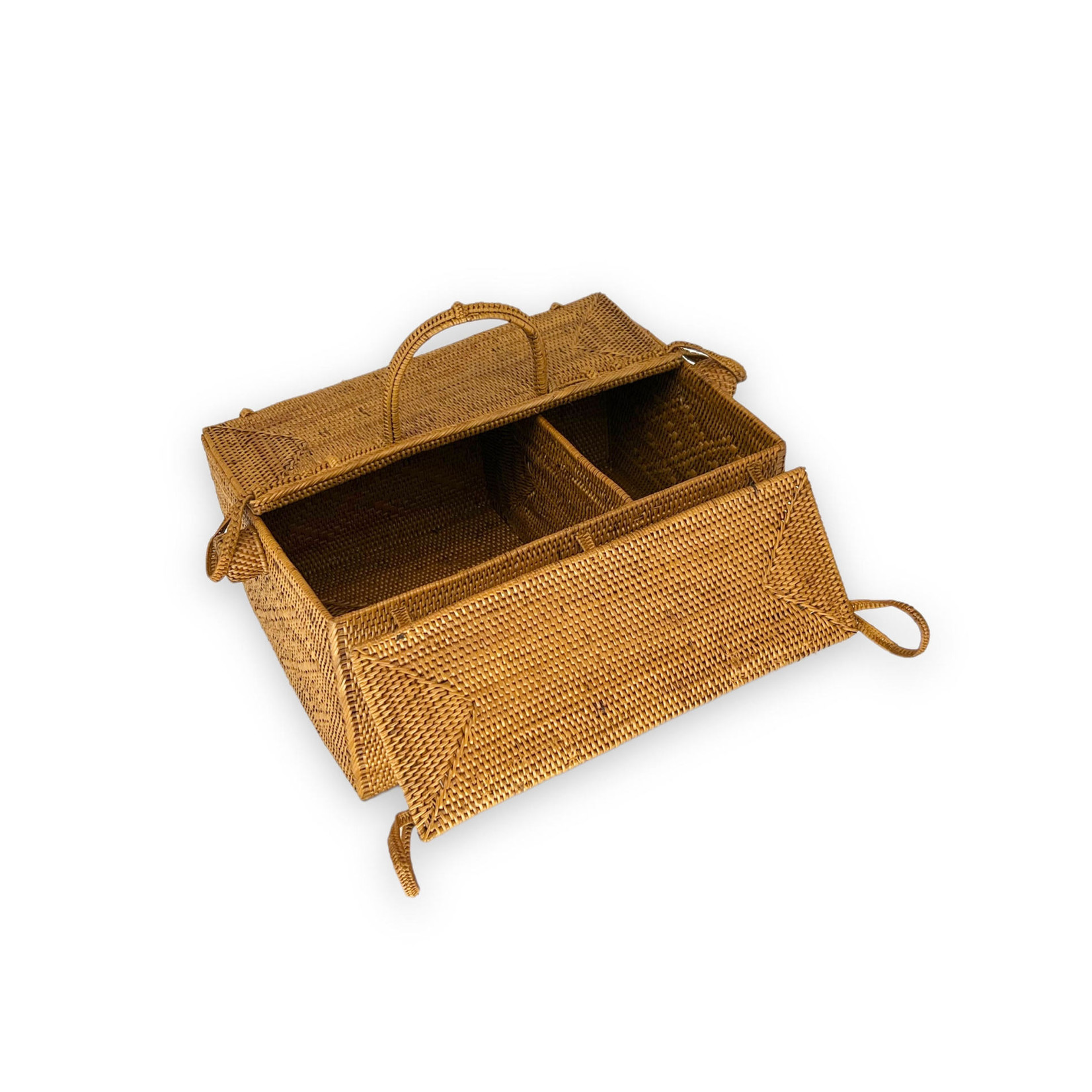 Hand Woven Ata Picnic Basket Alakai