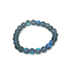 Moonlight Crystal Stretch Bracelet Grey
