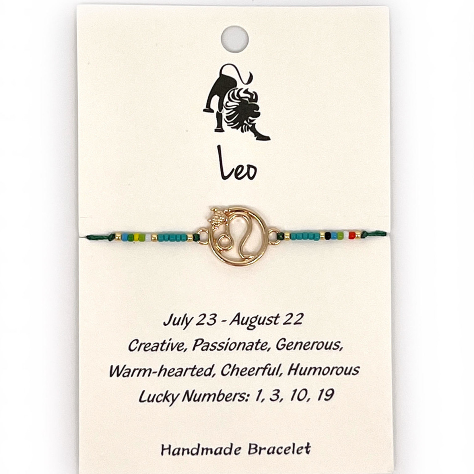 Zodiac Wish Bracelet  Leo