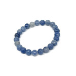 Blue Aventurine Gemstone Stretch Bracelet 8mm