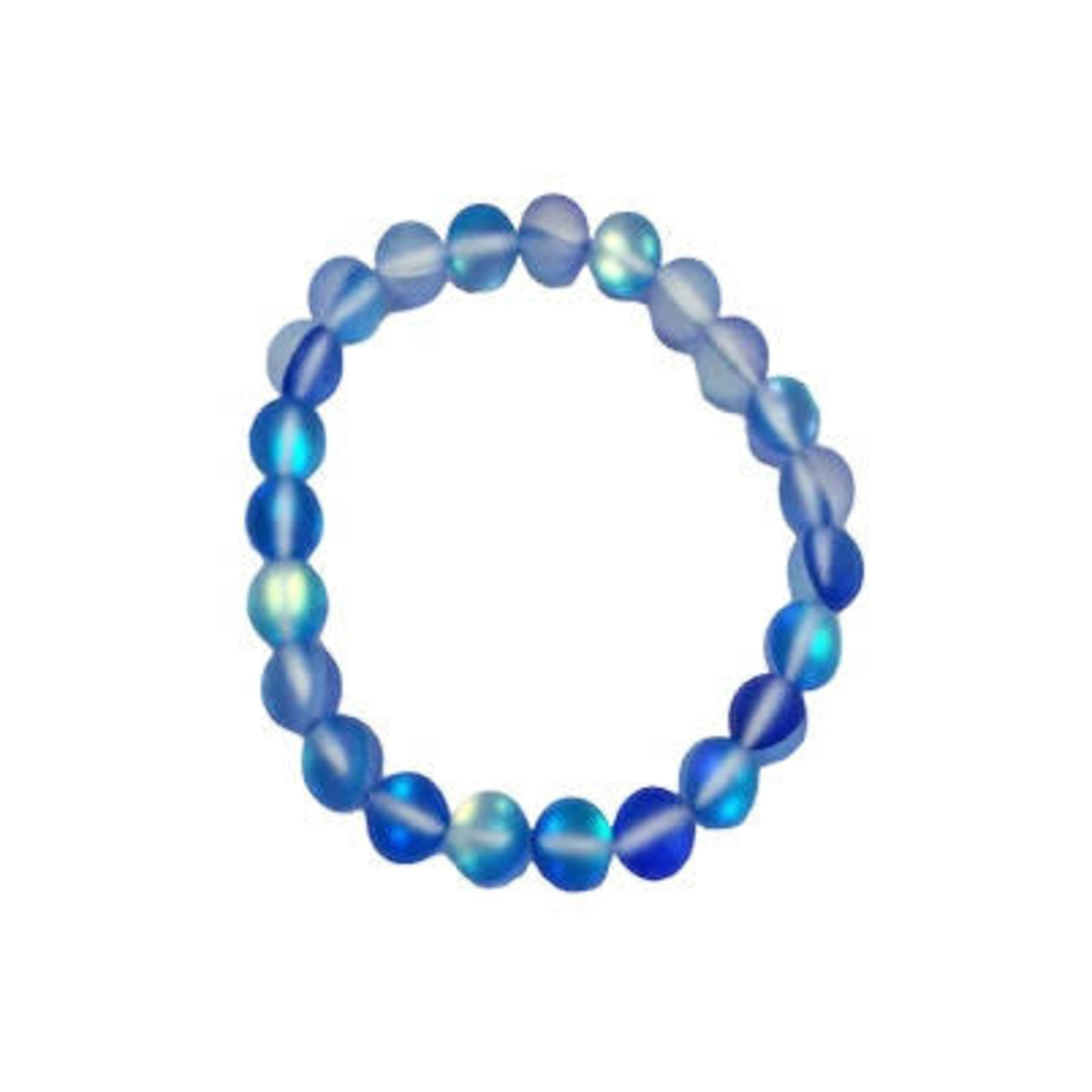 Moonlight Crystal Stretch Bracelet Blue