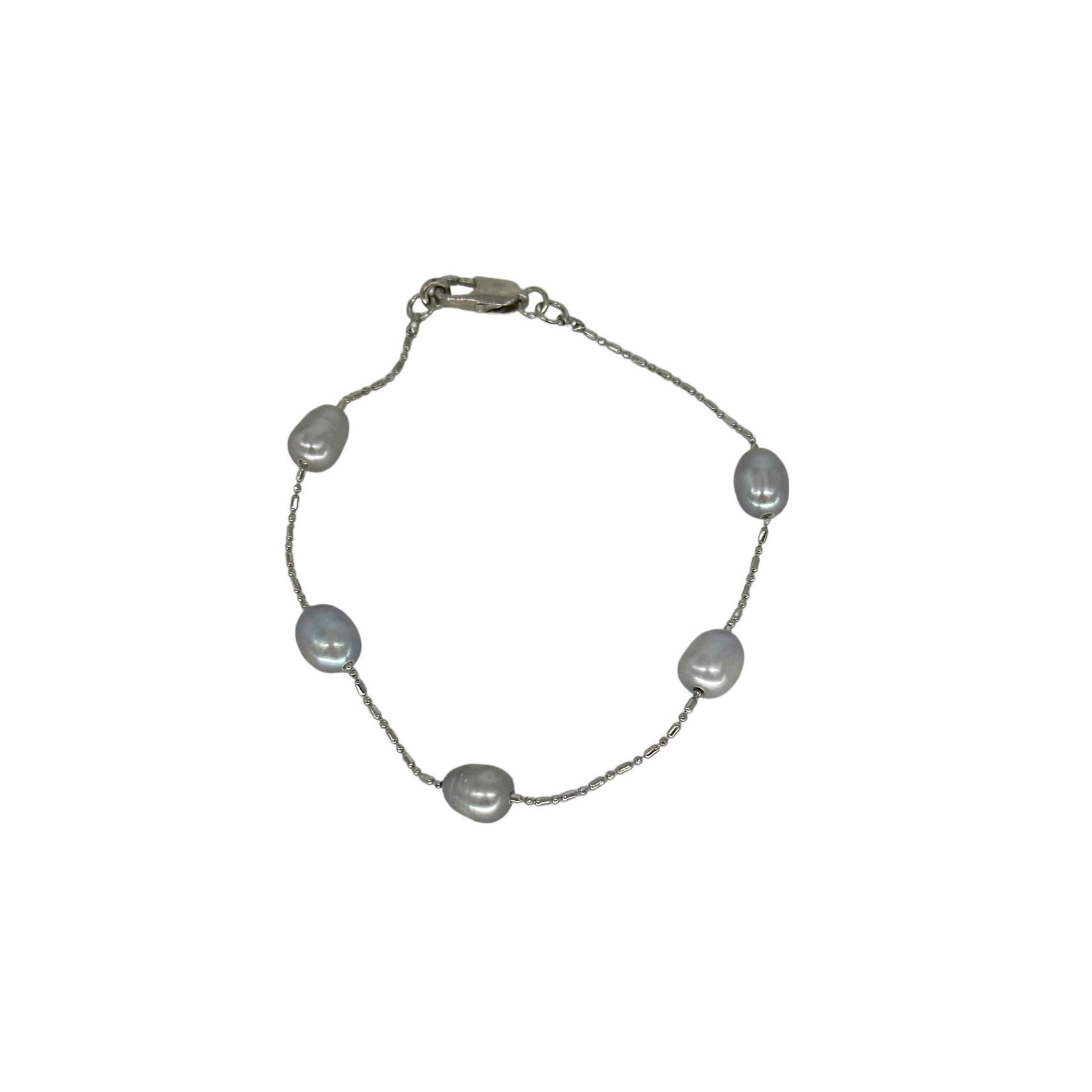 Dot Dash Bracelet Silver