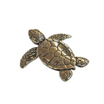 P27 Sterling Silver Turtle Pendant