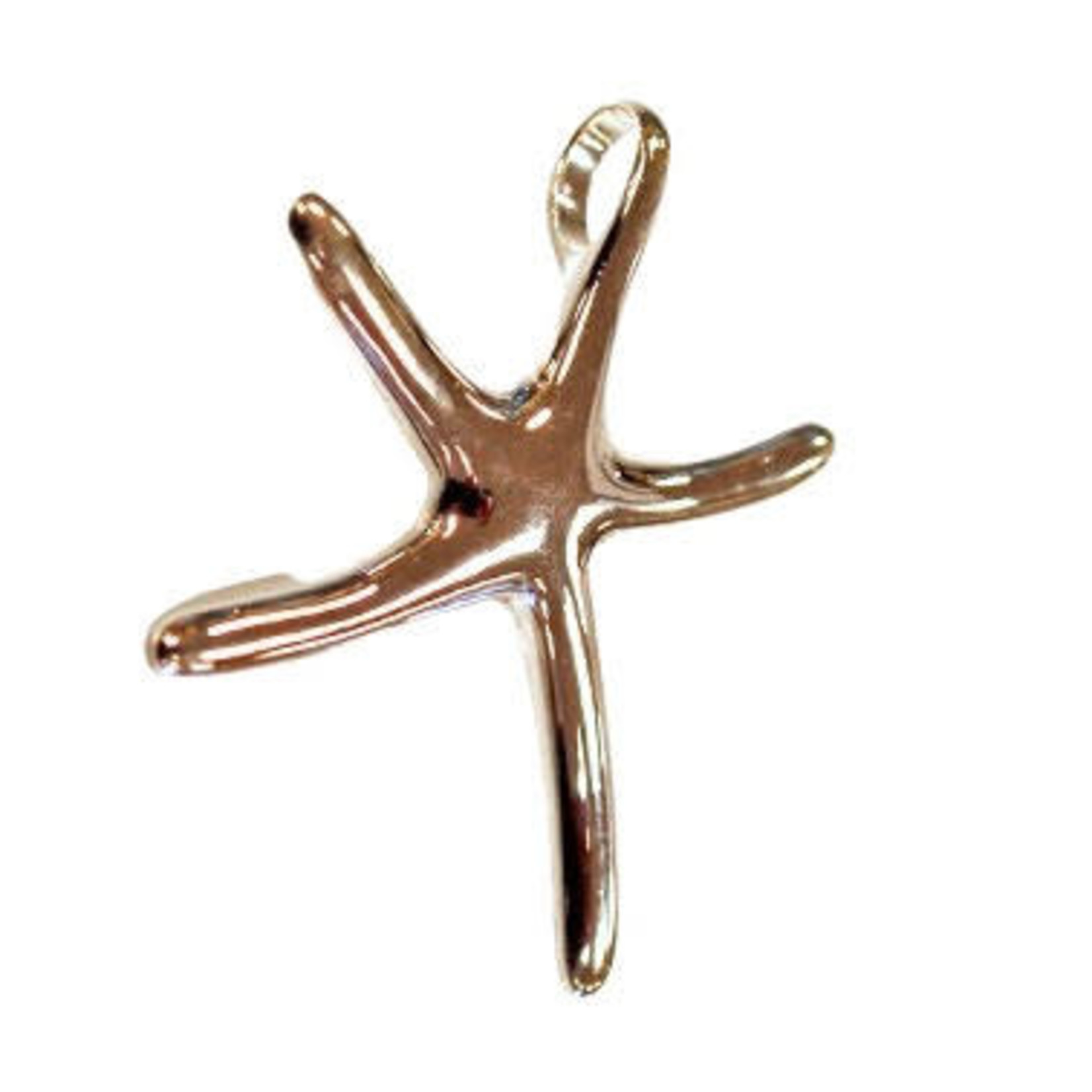 P21 Sterling Silver Starfish Pendant