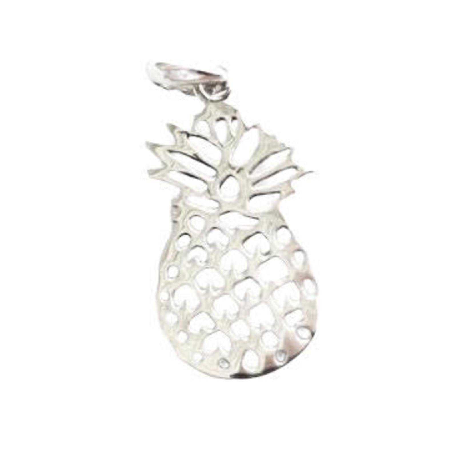 P112 Sterling Silver Pineapple Pendant