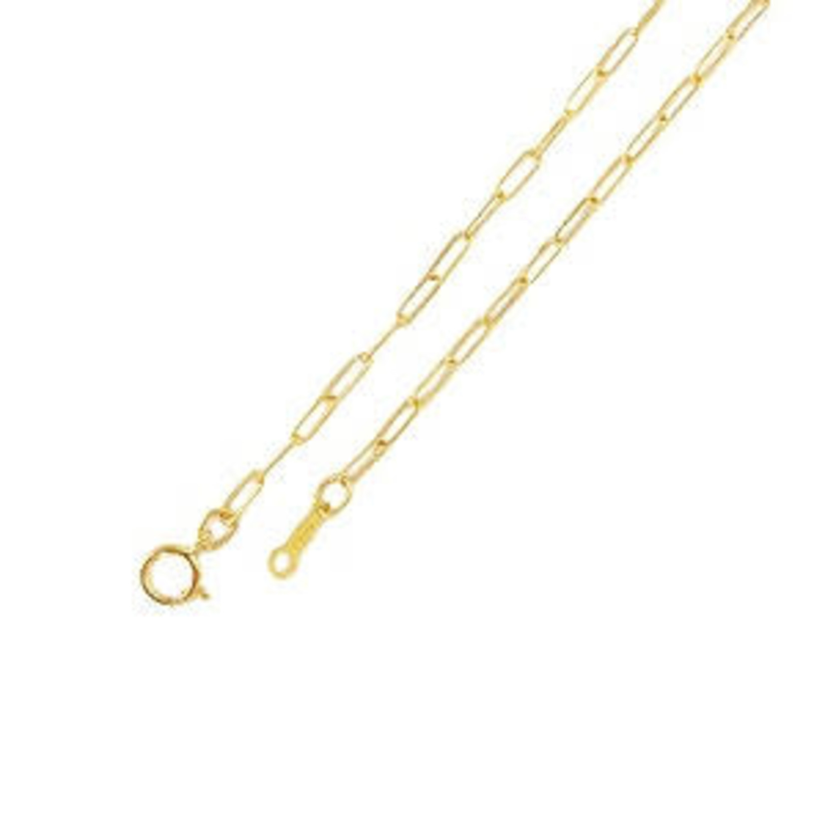 Gold Fill Paperclip Chain