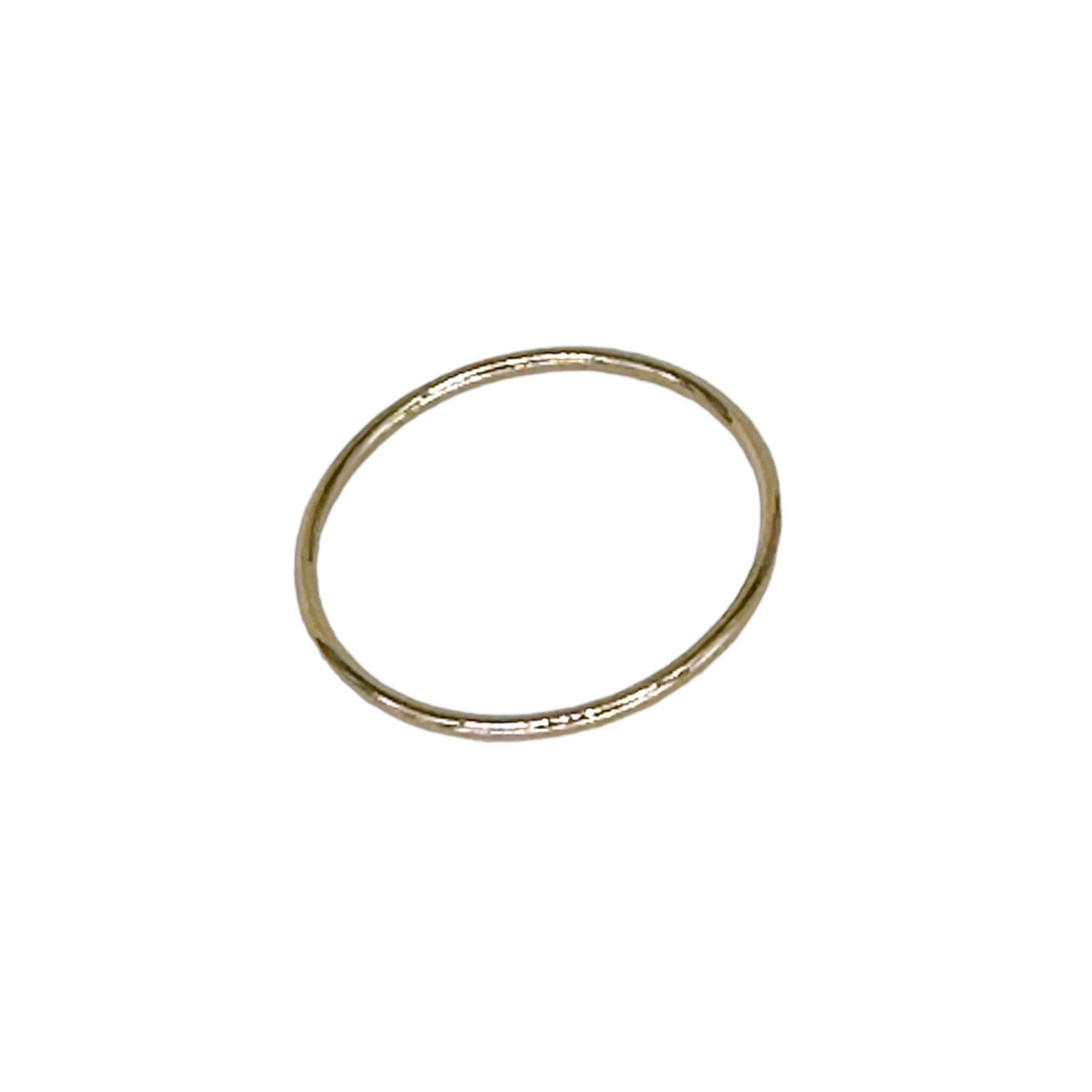 1mm Gold Fill Stacking Ring