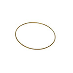 7.5" 1.3mm  Gold Fill Wire Stacking Bangle Bracelet