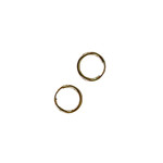 Gold Fill 1.25 x 12mm Endless Hoop Earrings