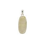 Sterling Silver Rutilated Quartz Pendant